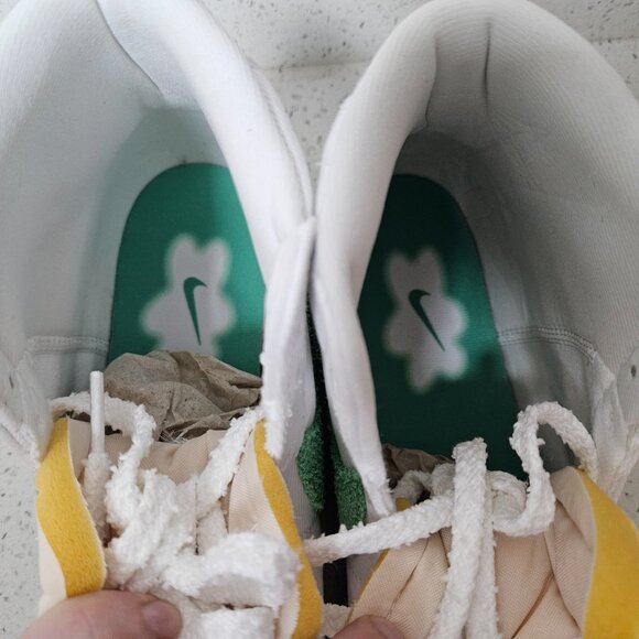 Nike Blazer Mid 77 Size 10 womens/8.5 mens new damaged box green white christmas - Picture 8 of 16